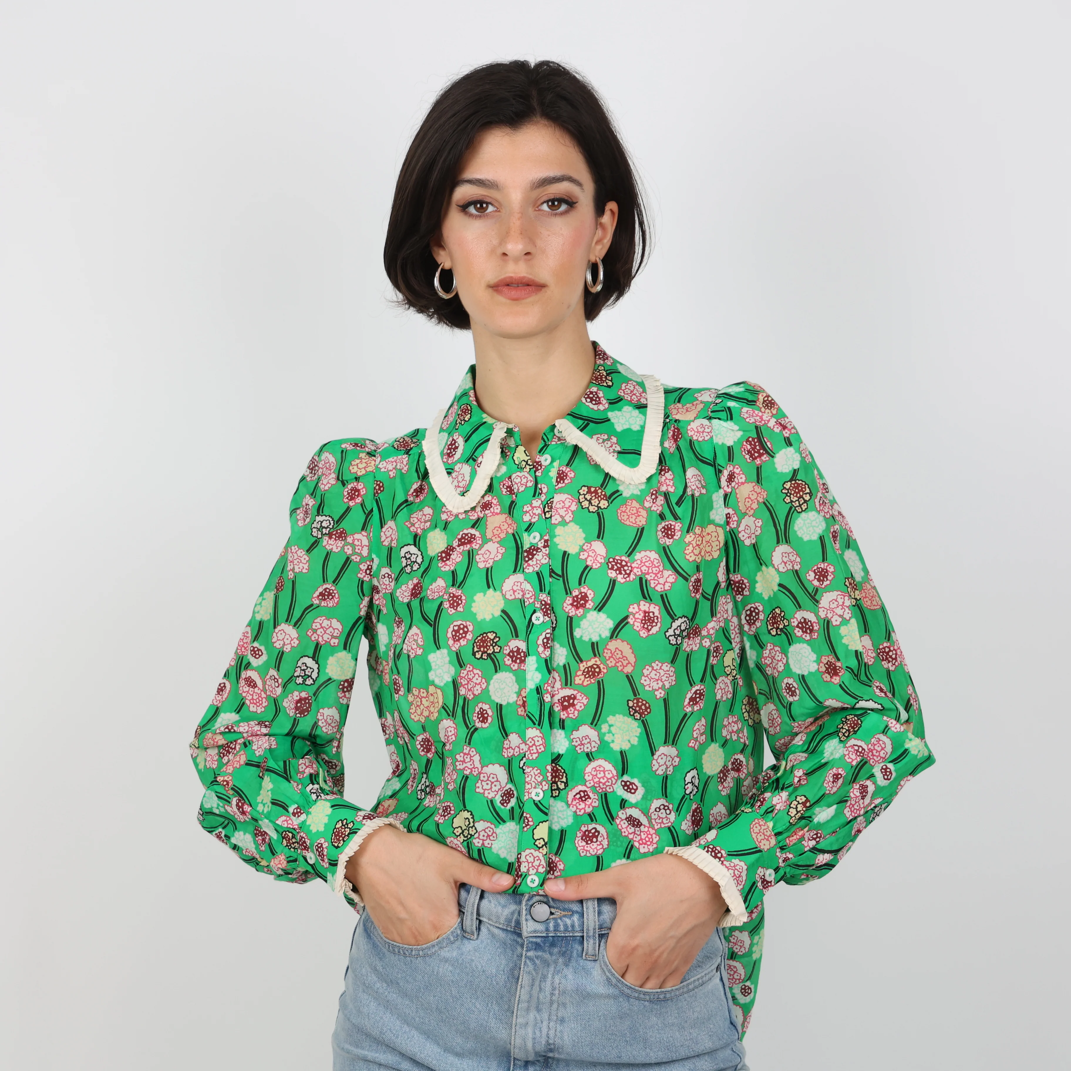 Blouse, UK Size 10 - Image 2