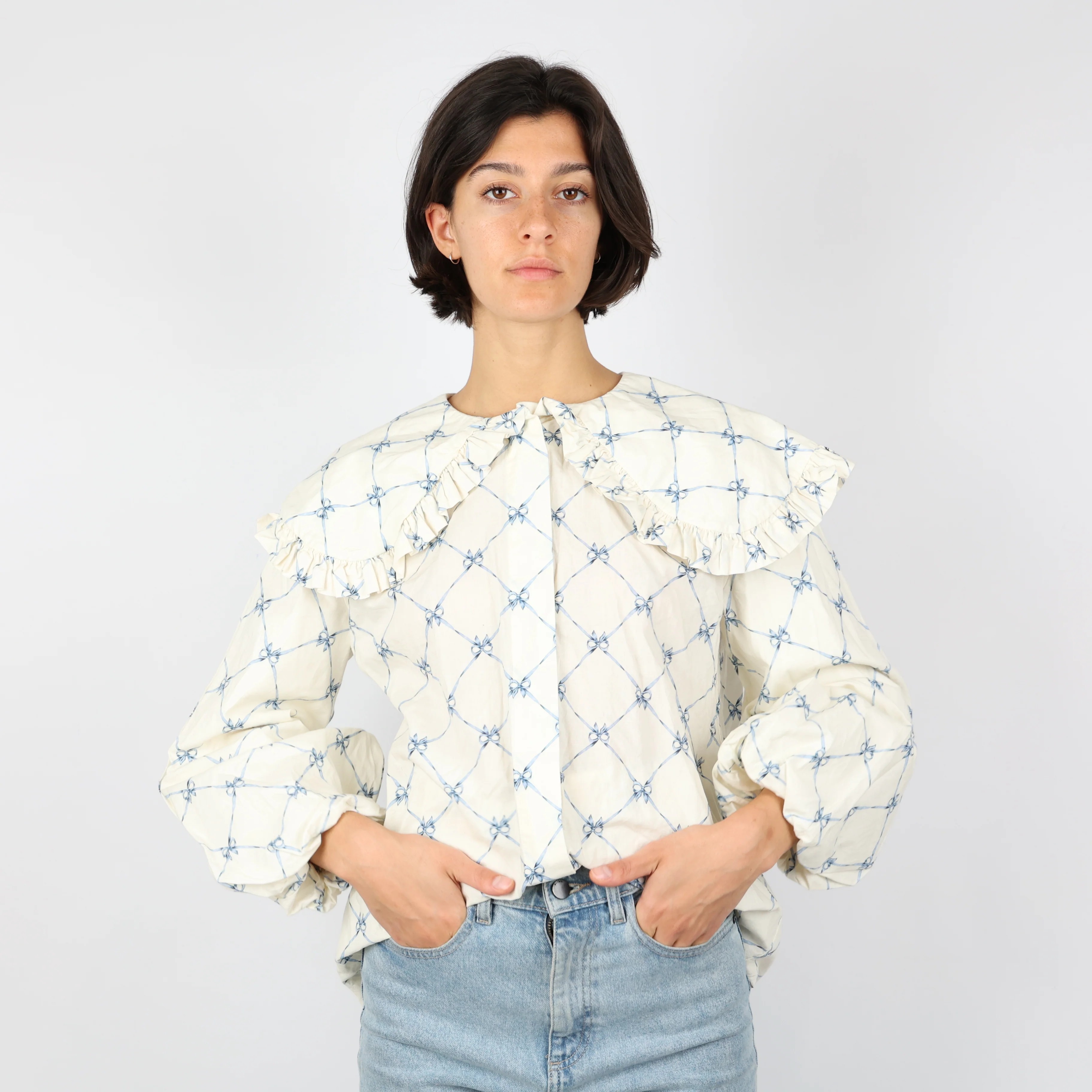Blouse, UK Size 8 - Image 4