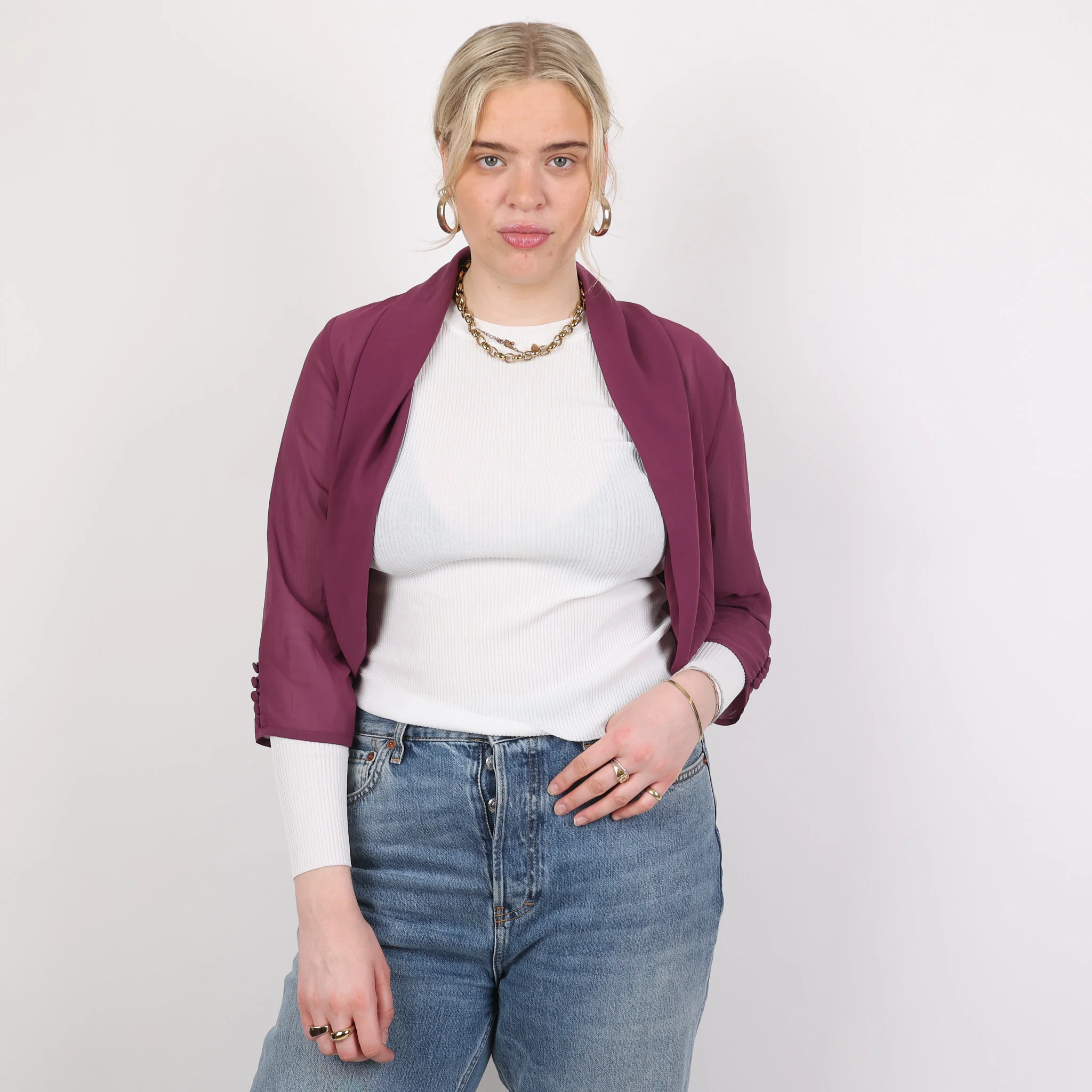Blouse, UK Size 18 - Image 3