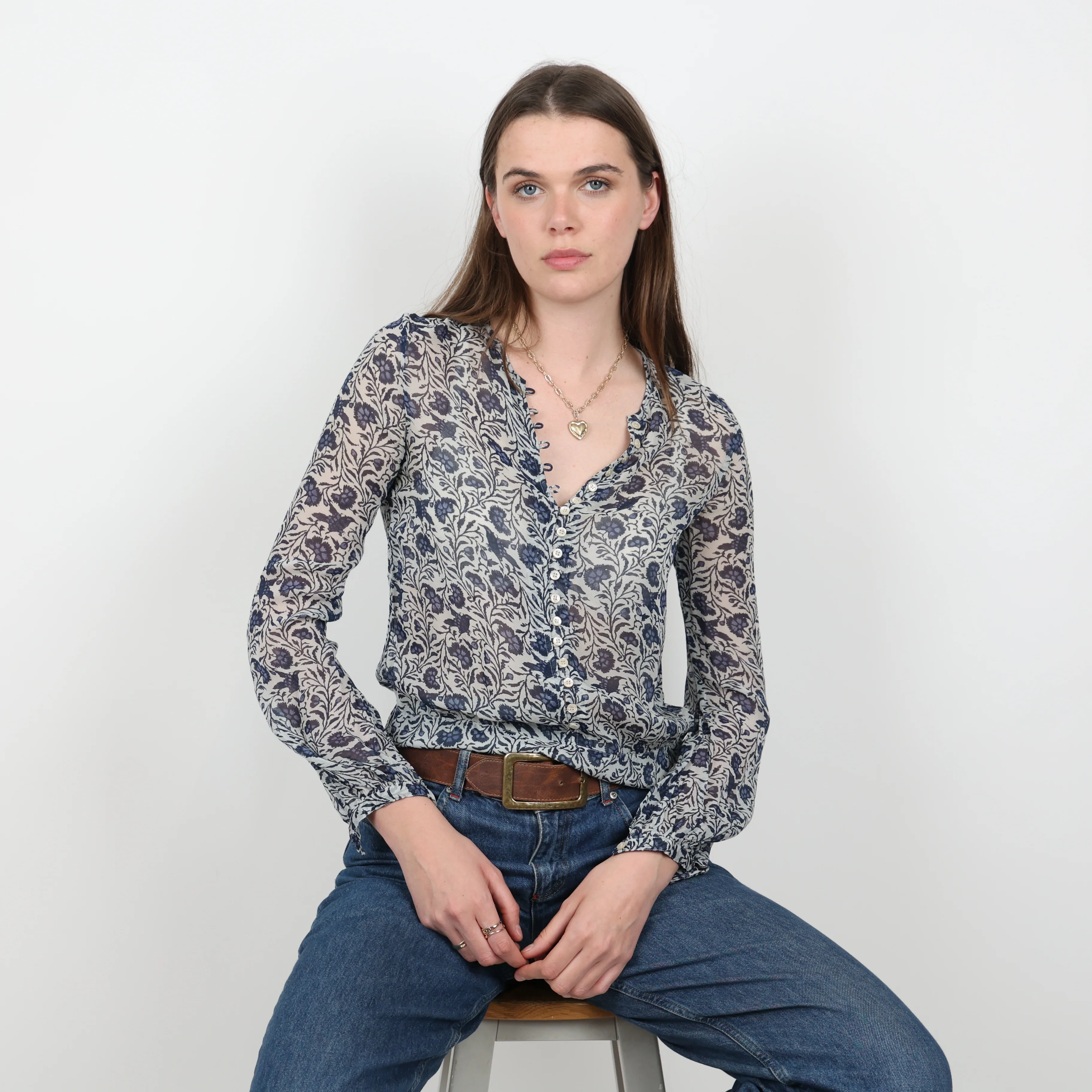 Blouse, UK Size 6 - Image 3