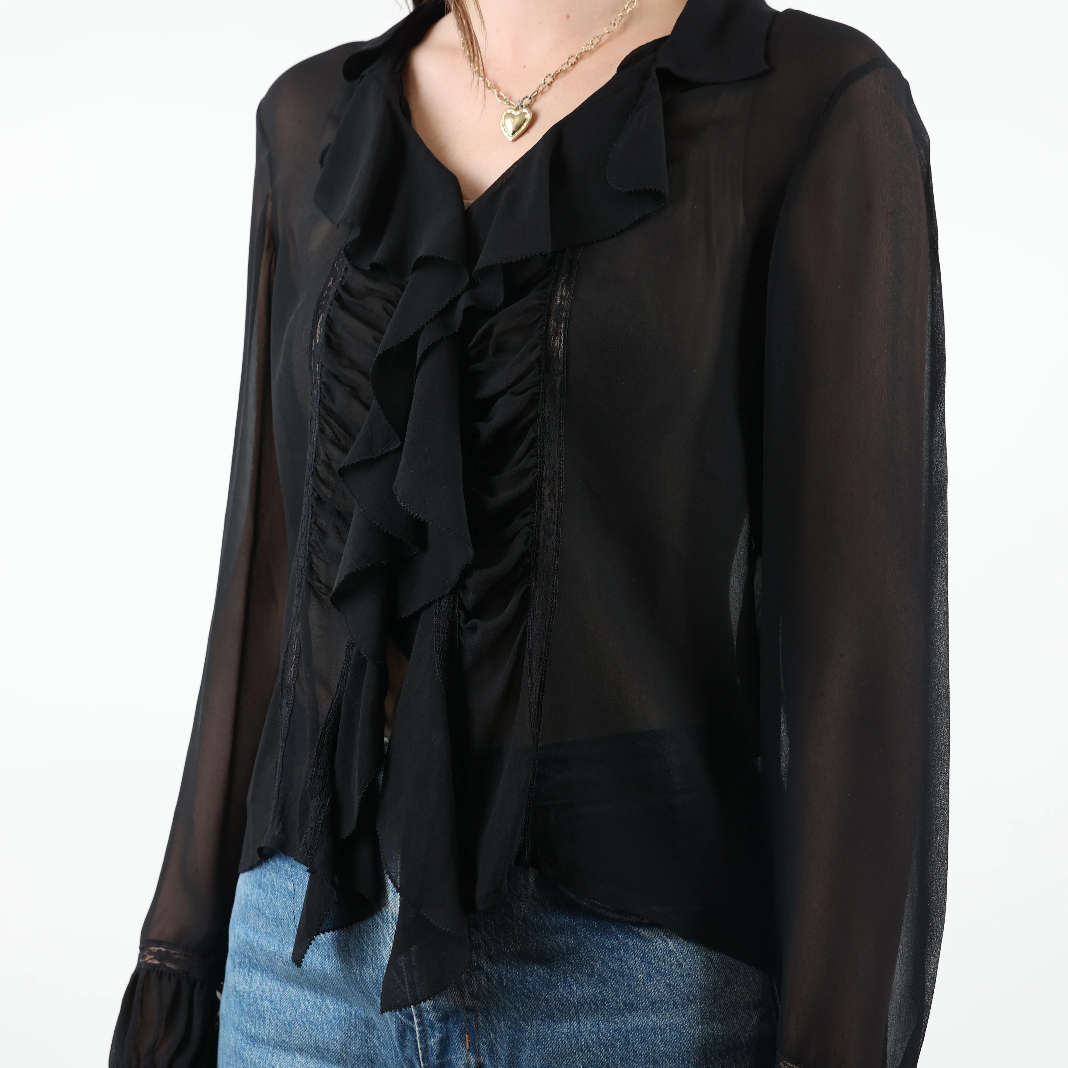 Blouse, UK Size 12 - Image 4