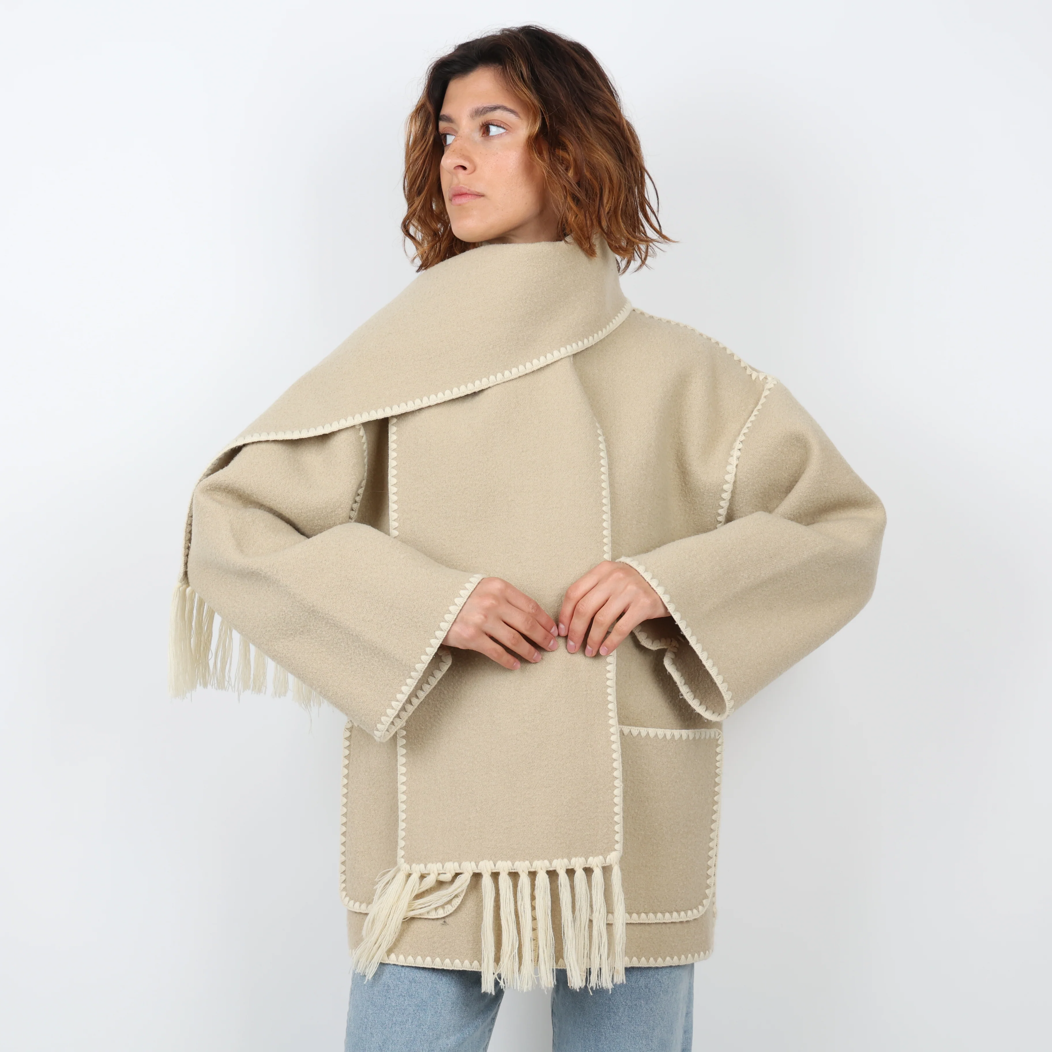 Coat, UK Size 6 - Image 4