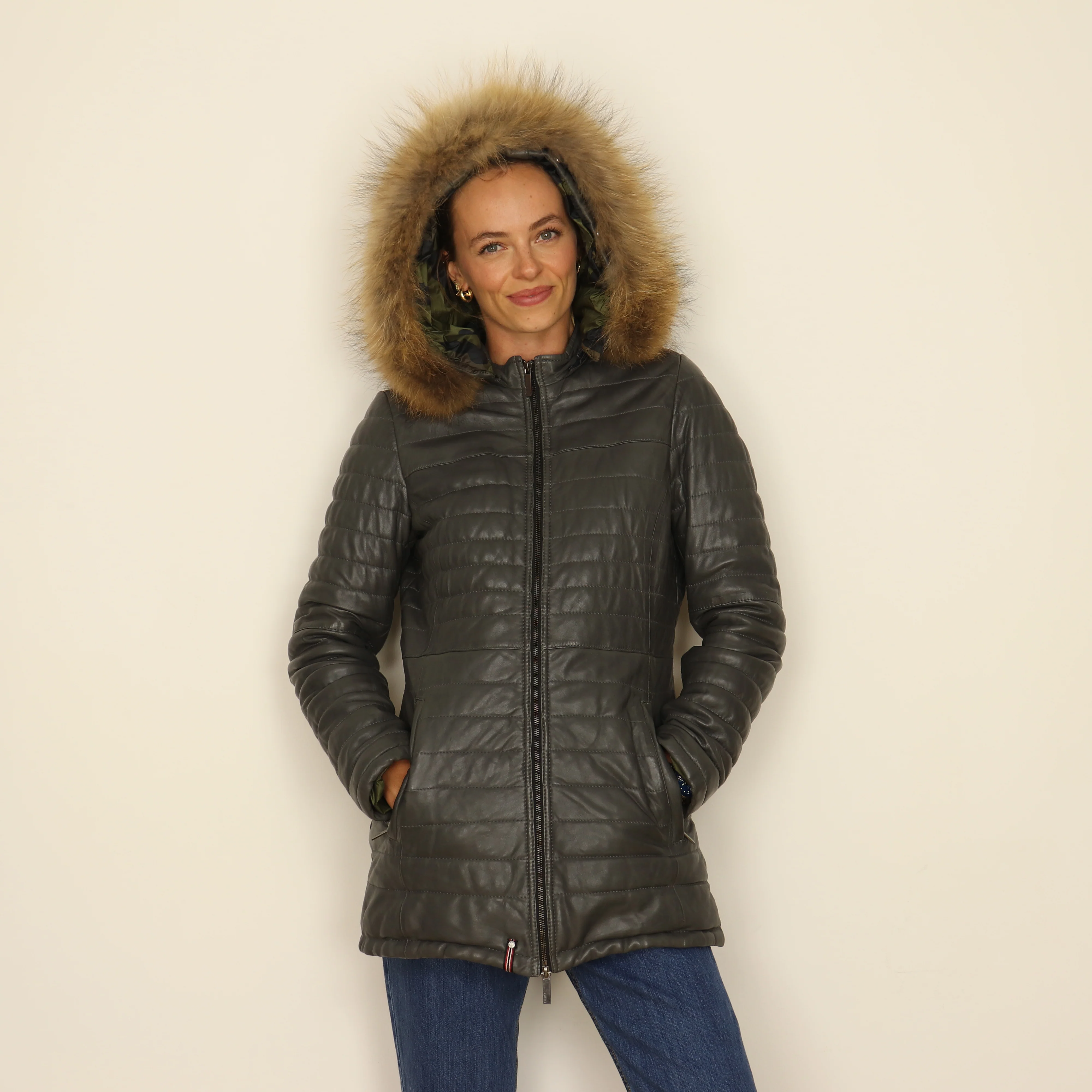 Coat, UK Size 8 - Image 3