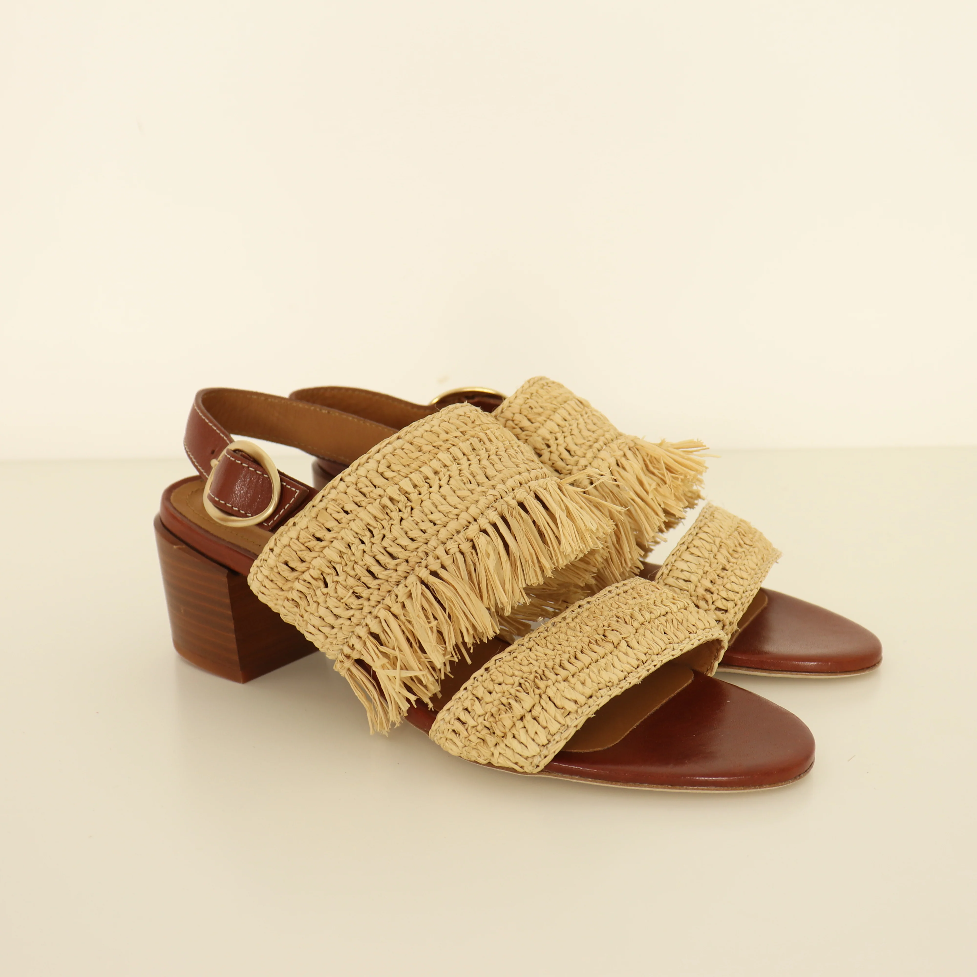 Sandals, Shoe Size 39 - Image 2